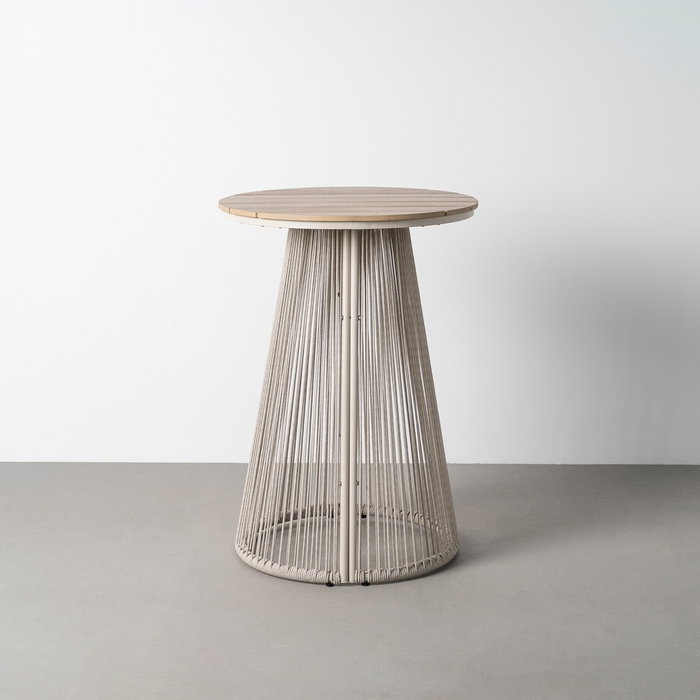 Mesa Alta Polywood-Pe Ratán Exterior 70 X 70 X 100 cm