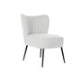 DKD Home Decor Sillón Scandi Beige Negro 64 x 72.5 x 55 cm