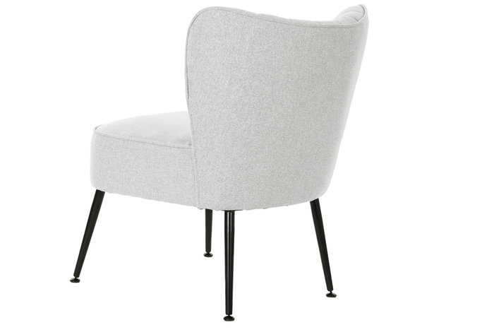 DKD Home Decor Sillón Scandi Beige Negro 64 x 72.5 x 55 cm