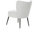 DKD Home Decor Sillón Scandi Beige Negro 64 x 72.5 x 55 cm