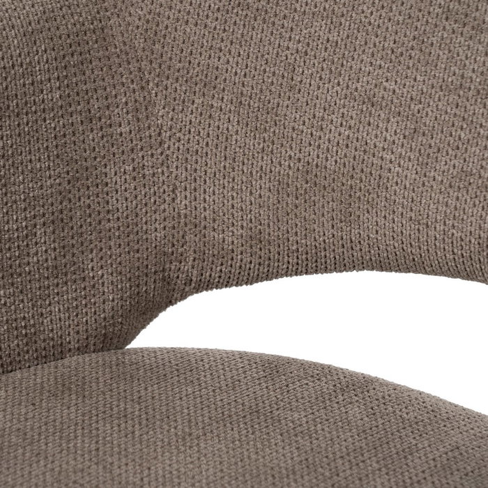 Silla Taupe Giratoria Tejido-Metal 59,50 X 62 X 83,50 cm (Set de 2) Silla Taupe Giratoria Tejido-Metal 59,50 X 62 X 83,50 cm (Set de 2)