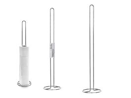 Berilo - Portarrollos de Baño, 13.5 x 60 cm, Cromo, Color Plata, para Papel Higiénico (Set de 48)