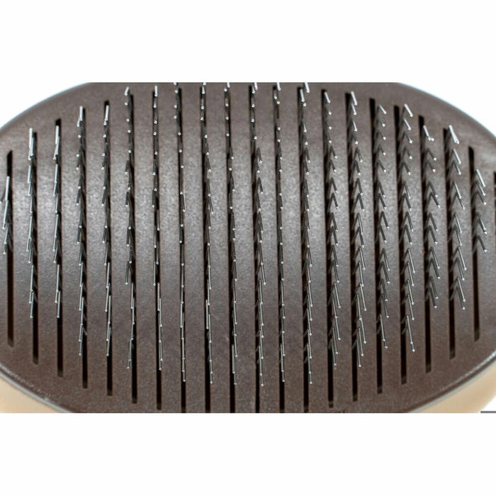 Gloria Carda Auto-Limpieza Grande para Perros, Cepillo Desenredador Profesional con Mango Ergonómico