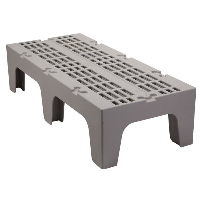 CAMBRO Banquillo ranurado de almacenaje 52 x 122 x 30 cm Gris moteado CAMBRO Banquillo ranurado de almacenaje 52 x 122 x 30 cm Gris moteado