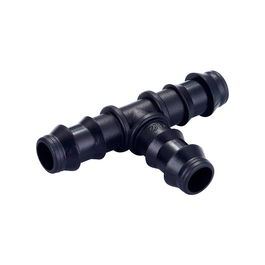 Blue Bird-Altadex Derivación en "T" ø16 mm para Tubería, Polipropileno Anti UV, Negro, 10 Unidades