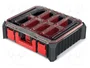 KISTENBERG CMX 40 Contenedor Colectivo con Particiones Negro