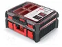 KISTENBERG CMX 40 Contenedor Colectivo con Particiones Negro