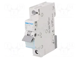 Hager MCS116 Interruptor Magnetotérmico 1 Polo 16A C-16A 6kA Quick Connect