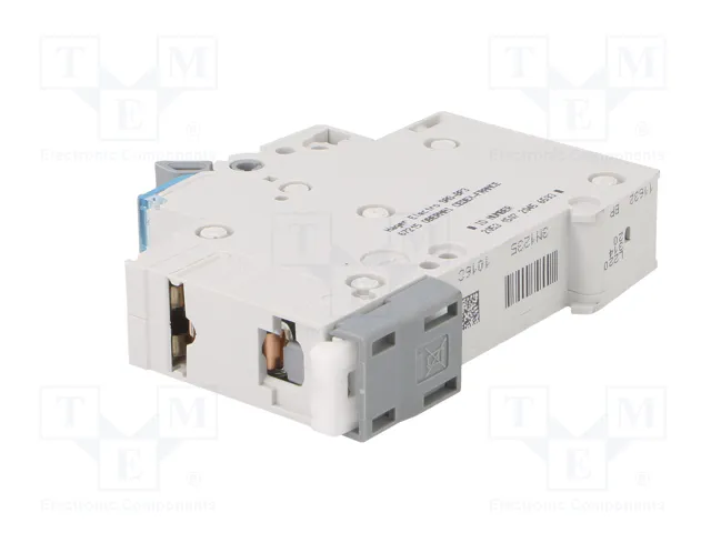 Hager MCS116 Interruptor Magnetotérmico 1 Polo 16A C-16A 6kA Quick Connect Hager MCS116 Interruptor Magnetotérmico 1 Polo 16A C-16A 6kA Quick Connect