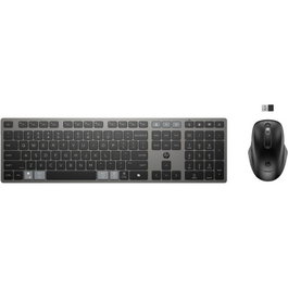 HP 725 Combinación Teclado y Ratón Inalámbricos Recargables Multidispositivo