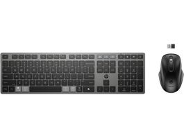 HP Combo 725 Teclado + Raton recargables multidispositivo inalambricos