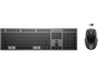 HP Combo 725 Teclado y Ratón Inalámbricos Recargables Multidispositivo Negro