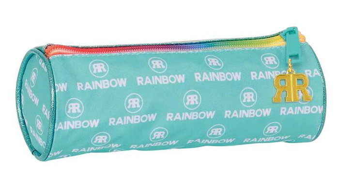 Estuche Escolar Rainbow High Paradise Turquesa 20 x 7 x 7 cm