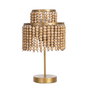 Lámpara Mesa Natural-Oro Dm-Metal 28,50 X 28,50 X 50 cm