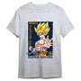 TOEI ANIMATION Camiseta Dragon Ball Z de Goku Super Saiyan para Adulto - Talla M
