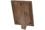 DKD Home Decor Marco de Foto 10x15 Natural Blanco Resina Mango 1.8 x 20 x 15 cm (4 Unidades)