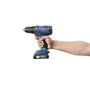 Bosch Professional Taladro Atornillador GSR 18V-21 + 2 Baterías 2.0Ah + Cargador GAL 18V-40 L-Boxx