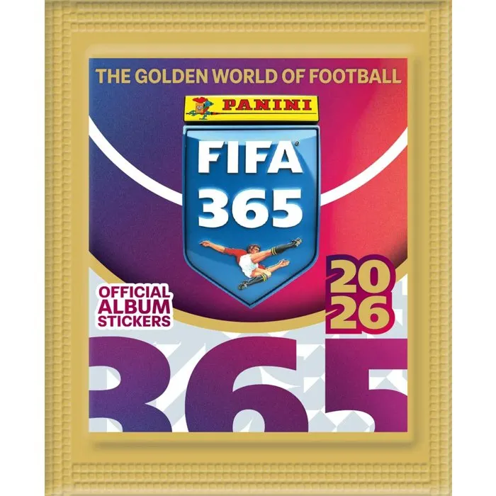 Panini FIFA 365 Álbum de Cromos 2026 - Caja con 36 Sobres y 180 Pegatinas - PAN8051708030686