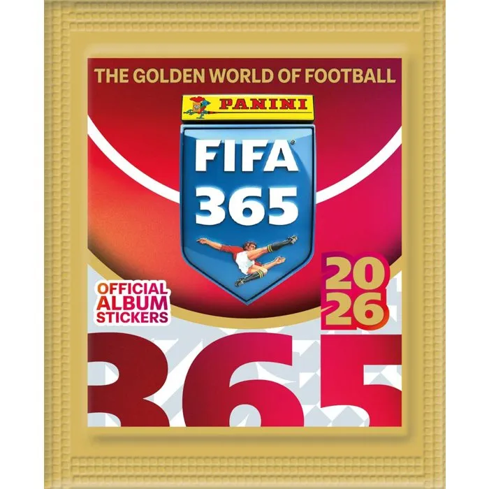 Panini FIFA 365 Álbum de Cromos 2026 - Caja con 36 Sobres y 180 Pegatinas - PAN8051708030686