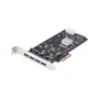 StarTech.com P5Q4A-USB-CARD Tarjeta PCI Express USB 3.2 Gen 1 - 4 Puertos Tipo A de 5 Gbps con Controladores Independientes y Alta Potencia, Compatible con PCIe 2.0 x4/x8/x16