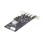 StarTech.com P5Q4A-USB-CARD Tarjeta PCI Express USB 3.2 Gen 1 - 4 Puertos Tipo A de 5 Gbps con Controladores Independientes y Alta Potencia, Compatible con PCIe 2.0 x4/x8/x16