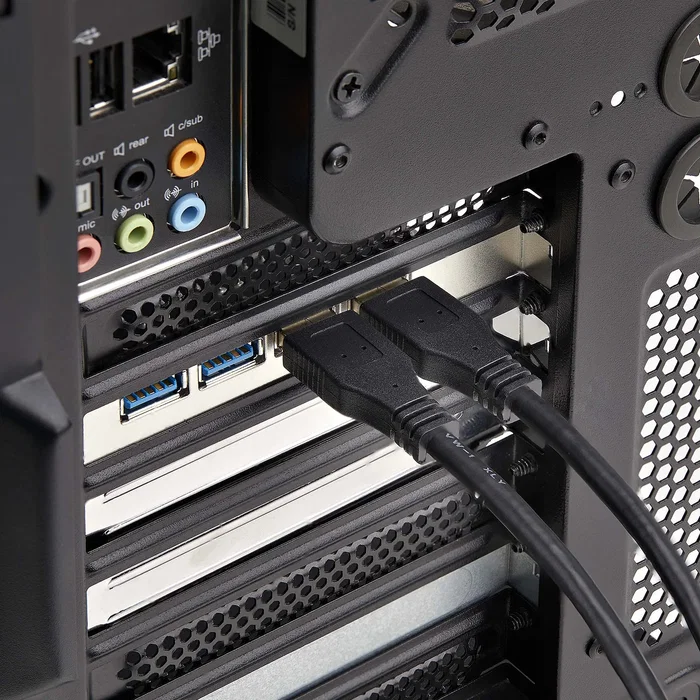 StarTech.com P5Q4A-USB-CARD Tarjeta PCI Express USB 3.2 Gen 1 - 4 Puertos Tipo A de 5 Gbps con Controladores Independientes y Alta Potencia, Compatible con PCIe 2.0 x4/x8/x16