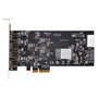 StarTech PCIe 4 Puertos USB-A Controlador Tarjeta de Expansión