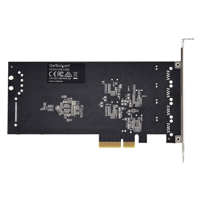 StarTech PCIe 4 Puertos USB-A Controlador Tarjeta de Expansión