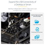 StarTech PCIe 4 Puertos USB-A Controlador Tarjeta de Expansión
