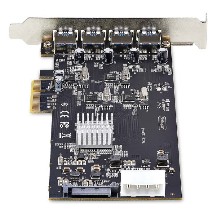 StarTech PCIe 4 Puertos USB-A Controlador Tarjeta de Expansión