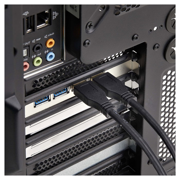 StarTech PCIe 4 Puertos USB-A Controlador Tarjeta de Expansión