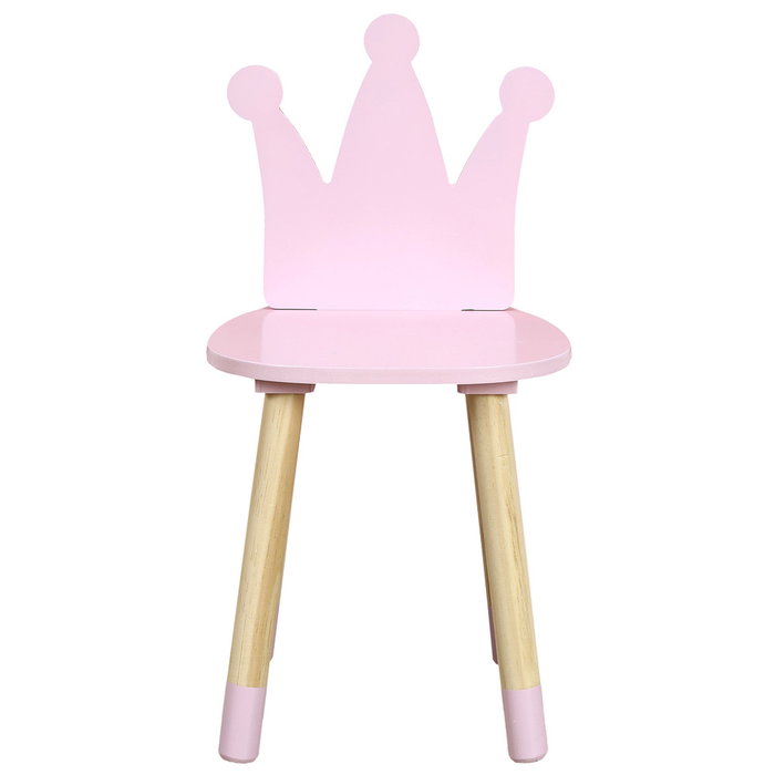 Home Deco Kids Silla Infantil Corona Rosa