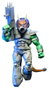 NECA Tortugas Ninja (Mirage Comics) Figura Shock Commando Triceraton 18 cm