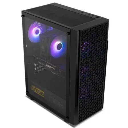 NOX NXINFTYBETA Caja Semitorre ATX Negro ARGB USB3.0 Ventana Cristal