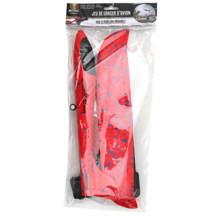 Mister Gadget Juego Lanzar Avión Con Pistola Plástico Jeux Outdoor