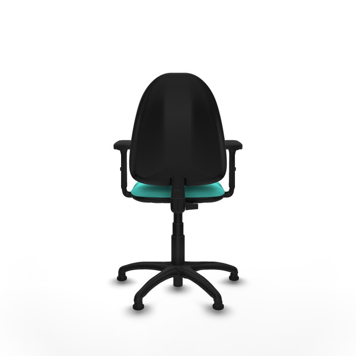 PIQUERAS Y CRESPO Silla de oficina Aýna Turquesa con Brazos 2D PIQUERAS Y CRESPO Silla de oficina Aýna Turquesa con Brazos 2D