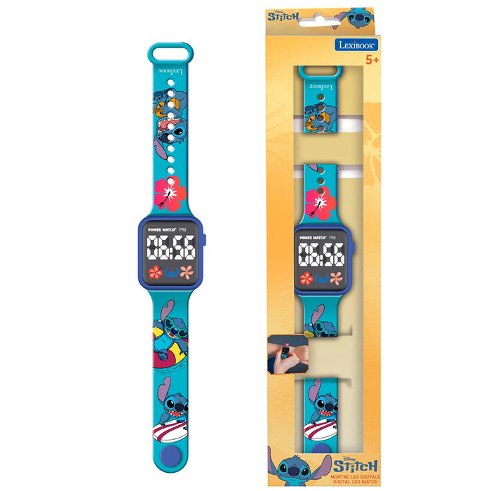 Lexibook Reloj Digital LED Stitch Disney