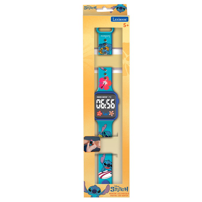 Lexibook Reloj Digital LED Stitch Disney