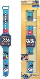 Lexibook Reloj Digital Stitch LED con Alarma - Reloj Digital con Pantalla LED, Funciones de Alarma, Diseño Stitch, para Niños de 4+ Años, Incluye Pila CR2032