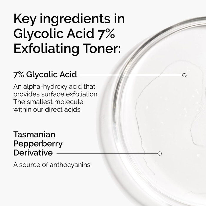 The Ordinary Glycolic Acid 7% Exfoliating Toner 100 ml The Ordinary Glycolic Acid 7% Exfoliating Toner 100 ml