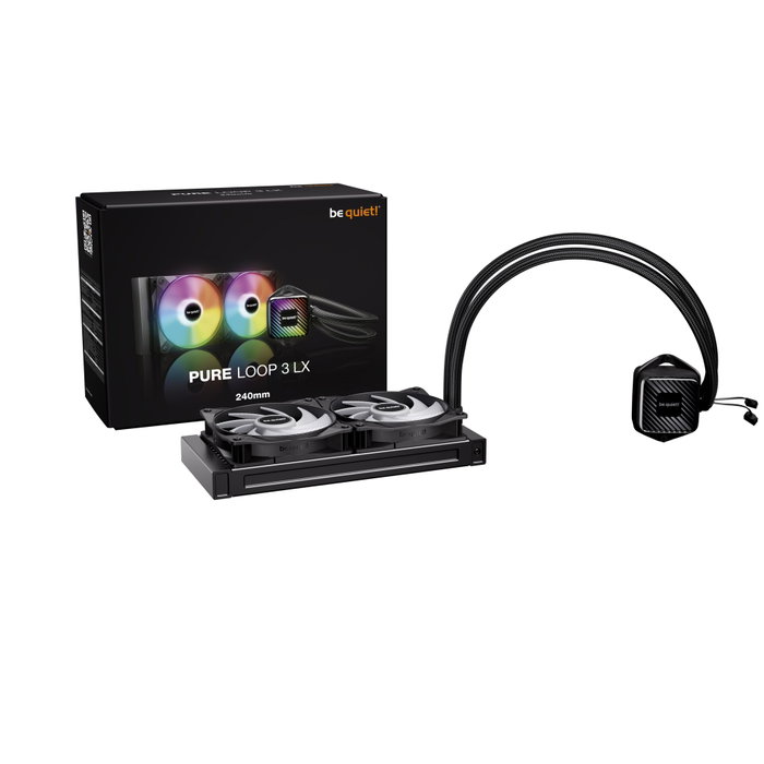 be quiet! Pure Loop 3 LX 240mm ARGB Black
