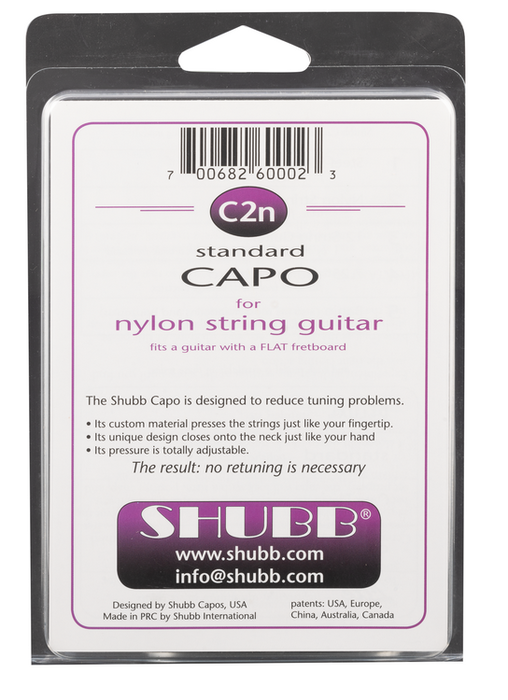 Shubb Cejilla C2N Modelo C Níquel Clásica