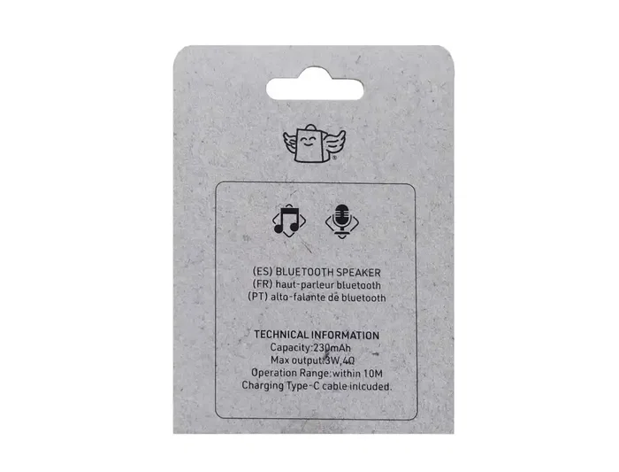 Wondee Altavoz Bluetooth Panda Rojo Inalámbrico con Micrófono Manos Libres y Jack 3,5mm, Regalo Original para Mujeres y Niñas