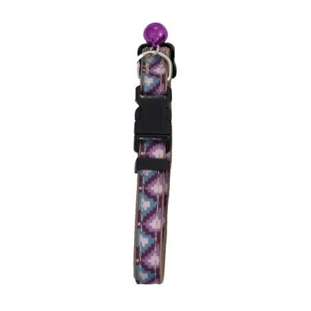 Nayeco Collar Gato Envy Knitting Lila XS 10mm x 20-33cm (Set de 3) Nayeco Collar Gato Envy Knitting Lila XS 10mm x 20-33cm (Set de 3)