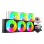 Mars Gaming ML-VISION 360 Kit de Refrigeración Líquida AIO LCD IPS Personalizable 360° 400mm 3 Ventiladores ARGB Negro Compatible Intel LGA1700/1851 y AMD AM5