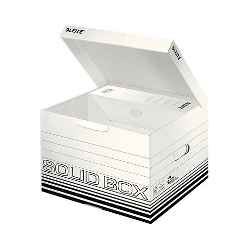 LEITZ Solid M Archivboxen Caja de almacenamiento para archivos 32,5 x 36,0 x 27,0 cm Blanco LEITZ Solid M Archivboxen Caja de almacenamiento para archivos 32,5 x 36,0 x 27,0 cm Blanco