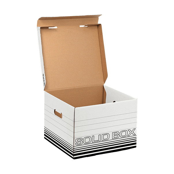 LEITZ Solid M Archivboxen Caja de almacenamiento para archivos 32,5 x 36,0 x 27,0 cm Blanco LEITZ Solid M Archivboxen Caja de almacenamiento para archivos 32,5 x 36,0 x 27,0 cm Blanco