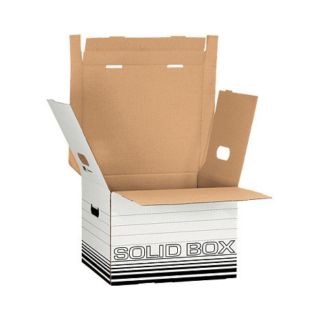 LEITZ Solid M Archivboxen Caja de almacenamiento para archivos 32,5 x 36,0 x 27,0 cm Blanco LEITZ Solid M Archivboxen Caja de almacenamiento para archivos 32,5 x 36,0 x 27,0 cm Blanco