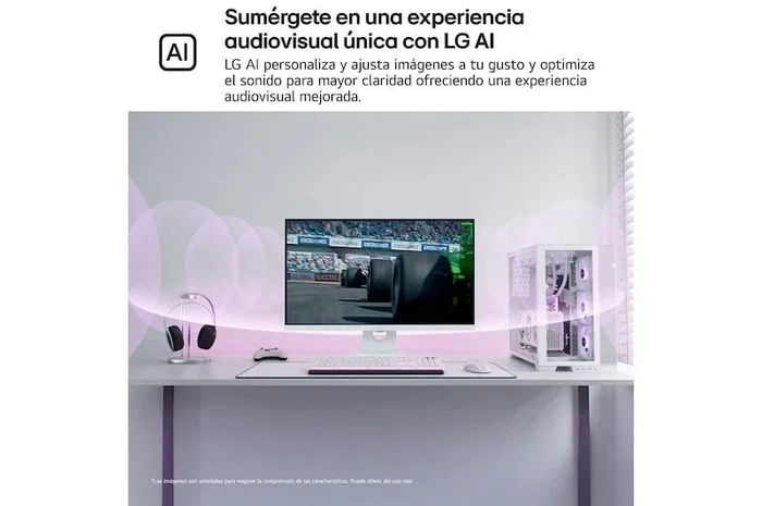 LG Smart Monitor MyView 27U731SA-W 27 pulgadas 4K UHD IPS Blanco
