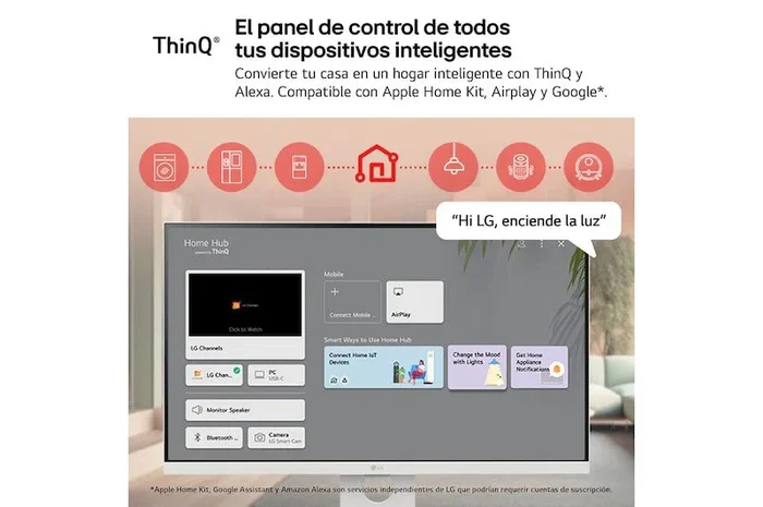 LG Smart Monitor MyView 27U731SA-W 27 pulgadas 4K UHD IPS Blanco